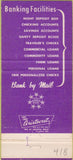 Matchbook Cover - St Ansgar State Bank IA 30 Strike