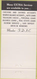 Matchbook Cover - El Camino Bank Tustin Fullerton Anaheim CA all white 30 Strike