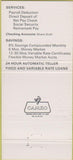 Matchbook Cover - University of Iowa Credit Union Iowa City IA 30 Strike