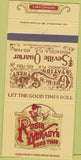 Matchbook Cover - Church Street Station Pensacola FL Rosie O'Grady's 30 Strike