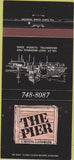 Matchbook Cover - The Pier Bradenton FL 30 Strike
