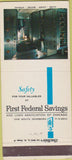 Matchbook Cover - First Federal Savings Chicago IL 30 Strike