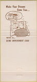 Matchbook Cover - First State Bank Mapleton Smithland IA 30 Strike