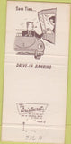 Matchbook Cover - Security State Bank Algona IA 30 Strike