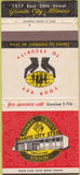 Matchbook Cover - Granite City Steel Credit Union Granite City IL 30 Strike