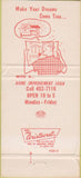 Matchbook Cover - Granite City Steel Credit Union Granite City IL 30 Strike