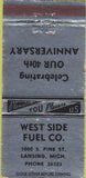 Matchbook Cover - Old National Bank Martinsburg WV 30 Strike