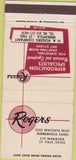 Matchbook Cover - Franklin Oil Co Bedford OH 30 Strike