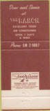 Matchbook Cover - The Ranch Salem OR 30 Strike