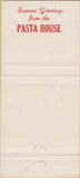 Matchbook Cover - Pasta House Christmas 30 Strike