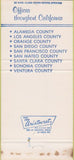 Matchbook Cover - 1st California Title multiple locations 30 Strike