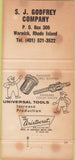 Matchbook Cover - Universal Engineering Co Frankenmuth MI 30 Strike