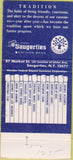 Matchbook Cover - Saugerties Savings Bank NY 30 Strike