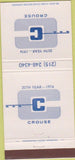 Matchbook Cover - Crouse Group Construction Linfield PA 30 Strike