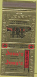 Matchbook Cover - Jung's Restaurant Greensboro Raleigh NC 30 Strike