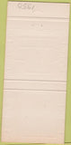 Matchbook Cover - Jung's Restaurant Greensboro Raleigh NC 30 Strike