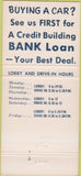 Matchbook Cover - Cicero State Bank Cicero IL 30 Strike