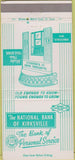 Matchbook Cover - National Bank of Kirksville MO 30 Strike