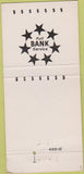Matchbook Cover - National Bank of Kirksville MO 30 Strike