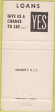 Matchbook Cover - National Bank of Commerce Lincoln NE 30 Strike