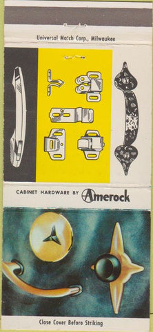 Matchbook Cover - Cabinet Hardware Handles 30 Strike