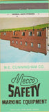 Matchbook Cover - Mecco Safety Equipment Ingomar PA 30 Strike
