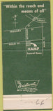 Matchbook Cover - Hamp Funeral Home Tonawanda NY 30 Strike