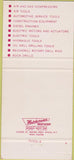 Matchbook Cover - Chicago Pneumatic New York City 30 Strike