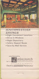 Matchbook Cover - Southwestern Savings Bank Houston TX 30 Strike