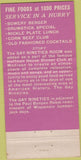 Matchbook Cover - Gay Nineties Hoffman House Madison WI 30 Strike