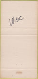Matchbook Cover - West Allis Savings Loan WI WEAR 30 Strike