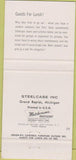 Matchbook Cover - Steelcase Cafeteria Furniture San Francisco CA 30 Strike