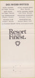 Matchbook Cover - Del Webb's Sahara Reno NV Casino 30 Strike