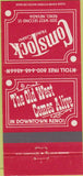 Matchbook Cover - Comstock Hotel Casino Reno NV 30 Strike