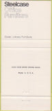 Matchbook Cover - Steelcase Office Furniture Cleveland OH 30 Strike