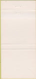 Matchbook Cover - Castle Harbour Hotel Golf Club Bermuda 30 Strike