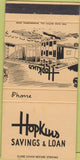 Matchbook Cover - Hopkuis Savings Loan Milwaukee WI 30 Strike