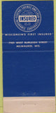 Matchbook Cover - Hopkuis Savings Loan Milwaukee WI 30 Strike