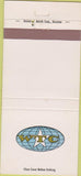 Matchbook Cover - WTC BANK? NO TOWN 30 Strike