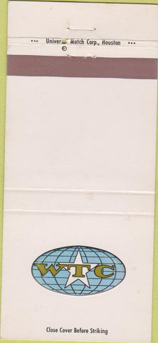 Matchbook Cover - WTC BANK? NO TOWN 30 Strike