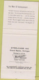 Matchbook Cover - Steelcase Office Furniture BLANK 30 Strike