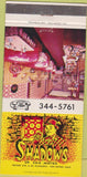 Matchbook Cover - The Shadows of San Mateo CA 30 Strike