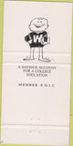 Matchbook Cover - 1st National Bank of Laramie WY 30 Strike