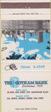 Matchbook Cover - The Gotham Bank New York City 30 Strike