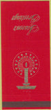 Matchbook Cover - Union National Bank of Little Rock AR 30 Strike