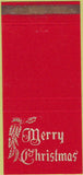 Matchbook Cover - Wood Ridge National Bank NJ Christmas 30 Strike