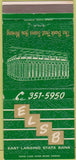 Matchbook Cover - East Lansing State Bank MI 30 Strike