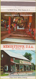 Matchbook Cover - Memorytown USA Mount Pocono PA 30 Strike