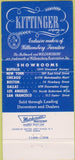 Matchbook Cover - Williamsburg Reproductions Buffalo NY furniture 30 Strike