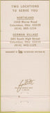 Matchbook Cover - The Claremont Columbus OH 30 Strike
